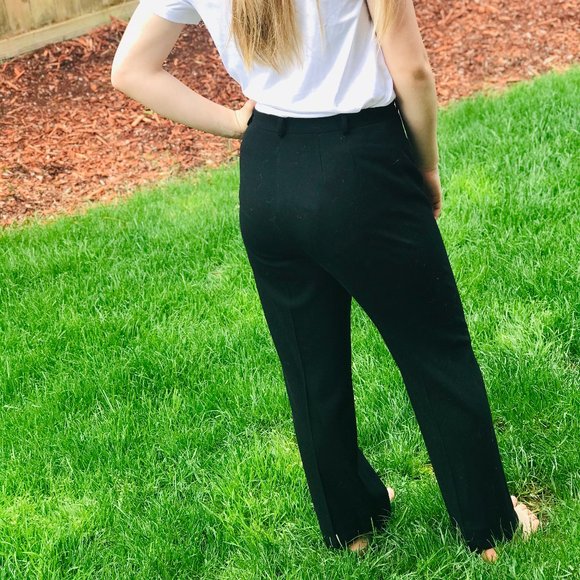 RAFAELLA Black Career Pants - Picture 2 of 3